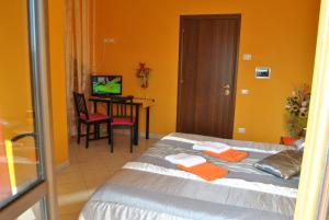 Postel nebo postele na pokoji v ubytování Bed & Breakfast Valeri