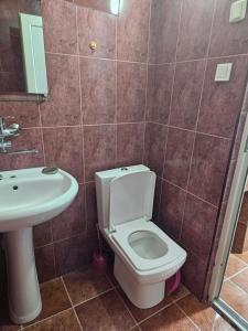 Koupelna v ubytování Guest house 2 floor