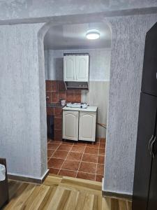 Kuchyň nebo kuchyňský kout v ubytování Guest house 2 floor