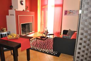 Posezení v ubytování Bed & Breakfast Valeri