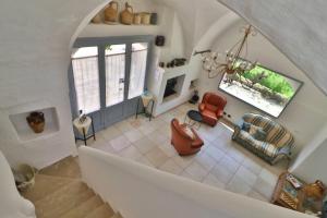 Posezení v ubytování Masseria Trullo Sovrano Exclusive B&B
