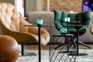 Posezení v ubytování Motel One München-Garching