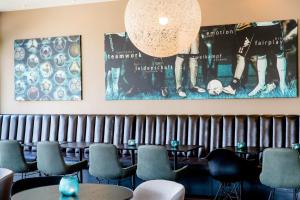 Posezení v ubytování Motel One München-Garching