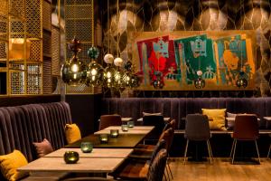 Posezení v ubytování Motel One Aachen