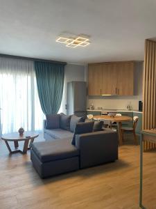 אזור ישיבה ב-Kavala Luxury House