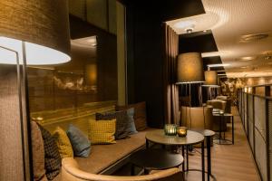 Гостиная зона в Motel One Manchester-Royal Exchange