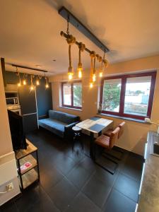 Kjøkken eller kjøkkenkrok på J and R Brussels City Apartment