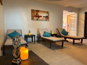 Et sittehjørne på Tryp by Wyndham Panama Centro