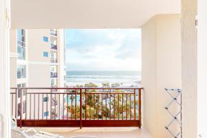 a balcony with a view of the ocean at Westwinds 4754 in Destin