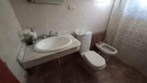 Koupelna v ubytování ALQUIMIA APART