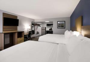 Postel nebo postele na pokoji v ubytování SureStay Plus by Best Western Pigeon Forge