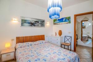 Ένα ή περισσότερα κρεβάτια σε δωμάτιο στο Casa Stecchi