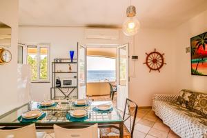 Χώρος καθιστικού στο Casa Stecchi