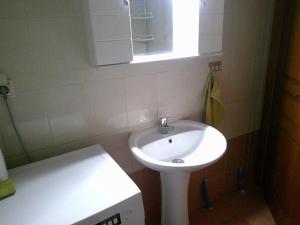 Koupelna v ubytování Konstantinos Apartmend Chalkidiki