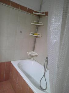 Koupelna v ubytování Konstantinos Apartmend Chalkidiki