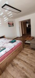 Apartmány Kristýna 객실 침대