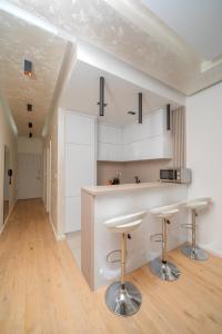 Ένα μπάνιο στο Bar Exclusiv Soho city Residence