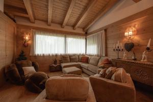 Posezení v ubytování Casa Ampezzo Dream
