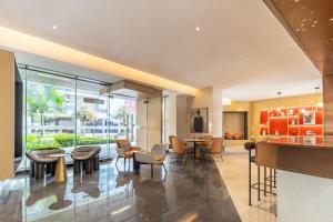 Istumisnurk majutusasutuses Keypai Hotel