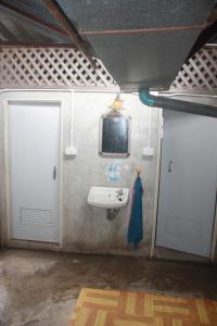 Koupelna v ubytování Tiny hostel Pai