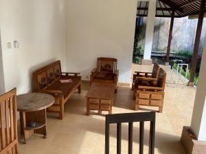 Posezení v ubytování Balian Seaview Surf Villas