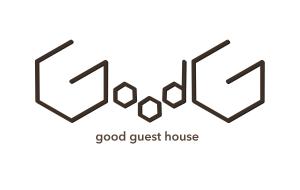 a logo for a good guest house at Good Guesthouse in Seoul