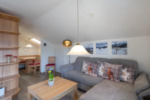 Posezení v ubytování Ferienwohnung Laux