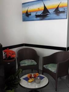 A seating area at Hotel Penny