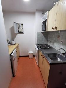 Η κουζίνα ή μικρή κουζίνα στο APPARTEMENT HAUTE SAVOIE