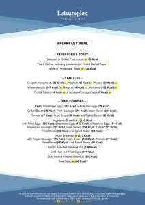 a screenshot of a page of a document at Anchor Head Hotel in Weston-super-Mare