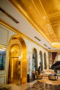 Posezení v ubytování Dolce by Wyndham Hanoi Golden Lake