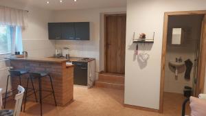 Kuchyň nebo kuchyňský kout v ubytování Apartmán Anglický roh