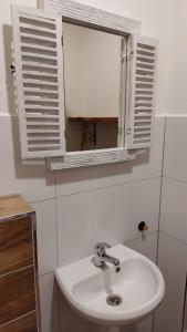 Kúpeľňa v ubytovaní Apartmán Anglický roh