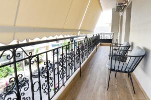 Balkón nebo terasa v ubytování La Perla Apartments