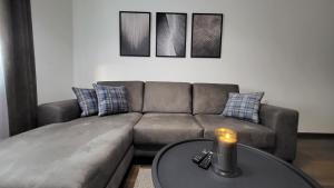 Et sittehjørne på Apartments Spring
