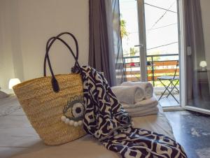 Posezení v ubytování Boho Sea View Apartment