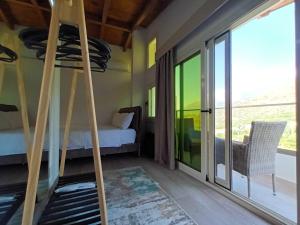 Postel nebo postele na pokoji v ubytování Hotel Relax Dhermi