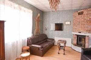 Posezení v ubytování Sirbi House