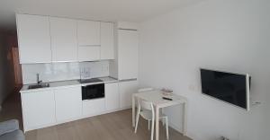 Kuchyňa alebo kuchynka v ubytovaní Apartamentos Horizonte