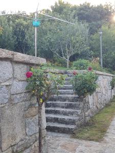 Ogród w obiekcie Casa da Escuela