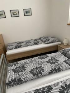 Postel nebo postele na pokoji v ubytování Apartmán Hustopeče