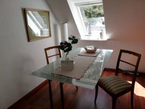 Χώρος καθιστικού στο Ferienwohnung im Friesenhaus