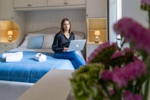 Postel nebo postele na pokoji v ubytování B&B Domus Magma