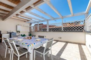 Balkón nebo terasa v ubytování Mazzeo beach house 2