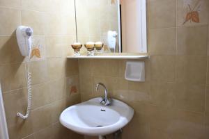 A bathroom at Korina's Apartments