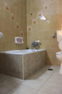 A bathroom at Korina's Apartments