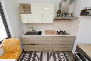 Kuchyň nebo kuchyňský kout v ubytování Mazzeo beach house 2