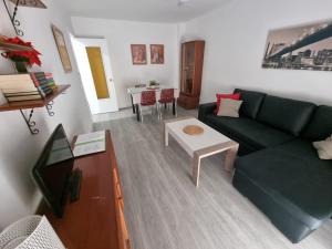 Televízia a/alebo spoločenská miestnosť v ubytovaní Apartamento Acogedor en Los Patios De San Basilio