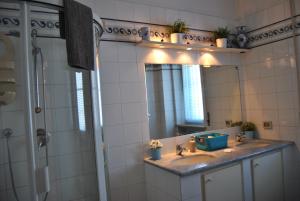 Koupelna v ubytování B&B Pisaland