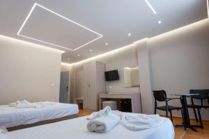 Postel nebo postele na pokoji v ubytování Hotel Miami Beach